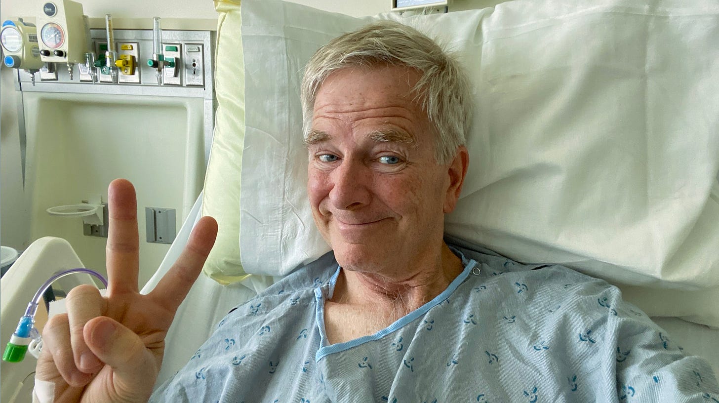 May be an image of 1 person, smiling and hospital
