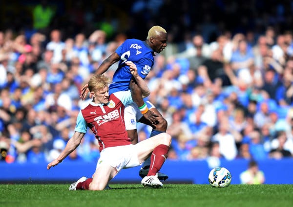 burnley loses to everton premier league soccer 2015