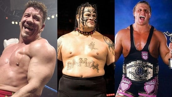 The wrestling world continues to mourn the untimely passing of Eddie Guerrero, Umaga and Owen Hart (From Left to Right).(WWE)