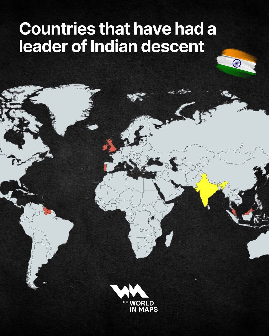 Countries that Have Had a Leader of Indian Descent Countries that Have Had a Leader of Indian Descent