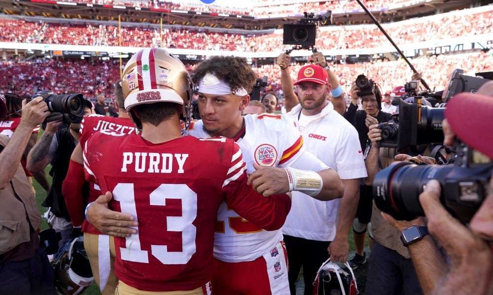 Top quotes from Patrick Mahomes, Brock Purdy after Chiefs win vs 49ers