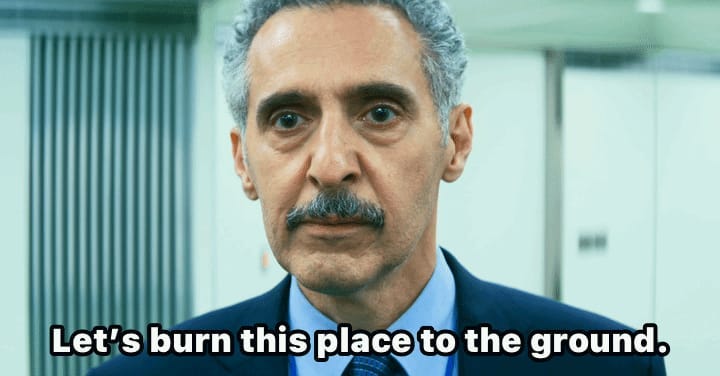 Severance: “Let's burn this place to the ground.”