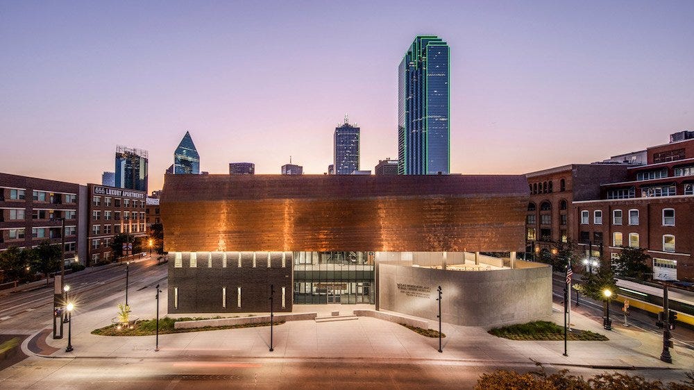 Dallas Holocaust and Human Rights Museum by Omniplan architects, 2021 - Photo by Jason O'Rear, courtesy of Omniplan.