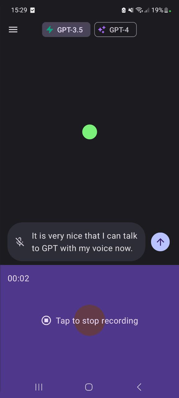 The ChatGPT Android/iOS app uses Whisper for voice input.