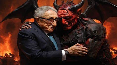 Globalist War Criminal Henry Kissinger Burning In Hell!