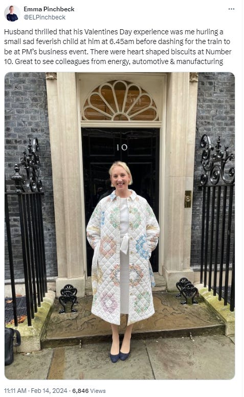 Figure H - Emma Pinchbeck at Number 10 Business Event