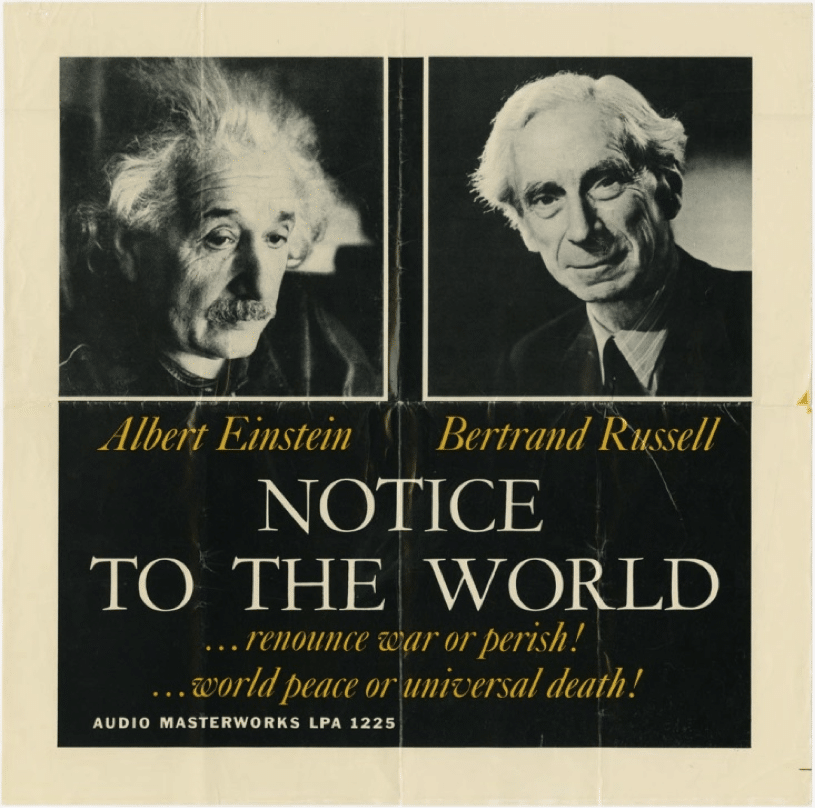 Bertrand Russell and Albert Einstein's Manifesto