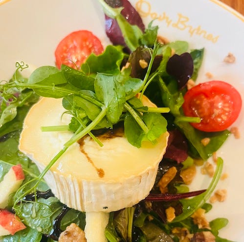 goat cheese salad - davy byrnes dublin