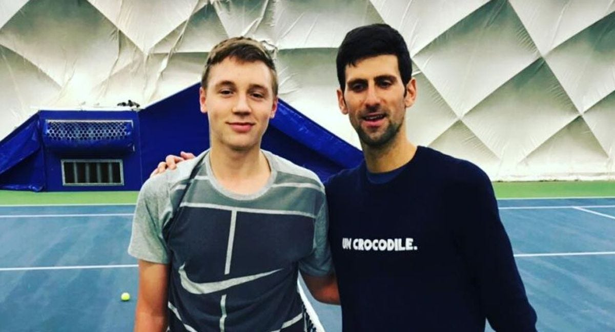 El cheque en blanco de Djokovic da sus frutos: su ojito derecho empieza a deslumbrar