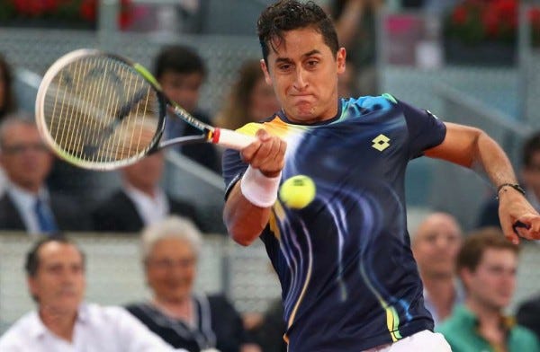 Nicolas Almagro tennis career lagging at brasil atp tennis open 2015