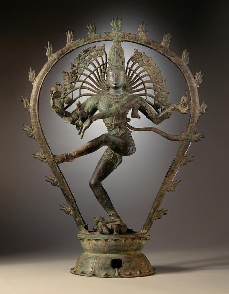 Chola Bronze of Nataraja, circa 950–1000 CE 