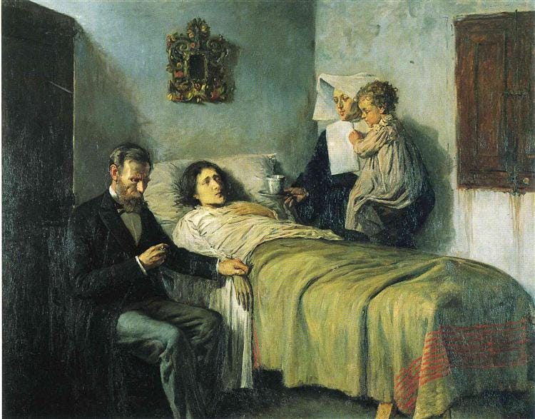 Science and Charity, 1897 - Pablo Picasso - WikiArt.org