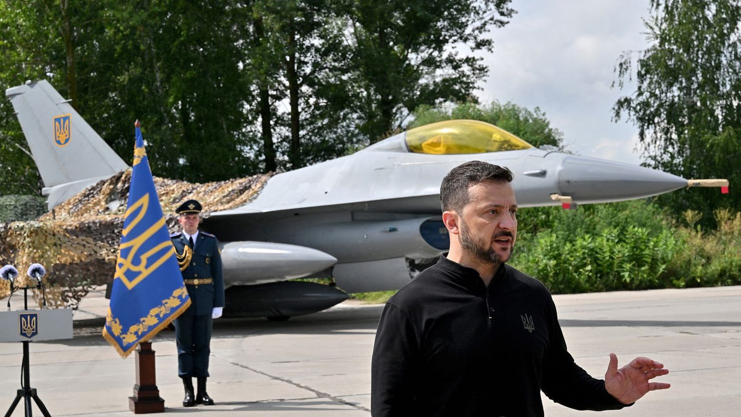 Ukraine confirms F-16s have arrived in country as Zelensky heralds 'new  chapter' in fight against Russia | CNN