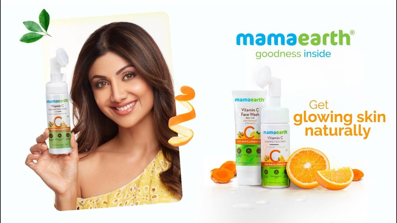 Looking To Get Naturally Glowing Skin? Try Mamaearth Vitamin C Foaming Face  Wash - YouTube