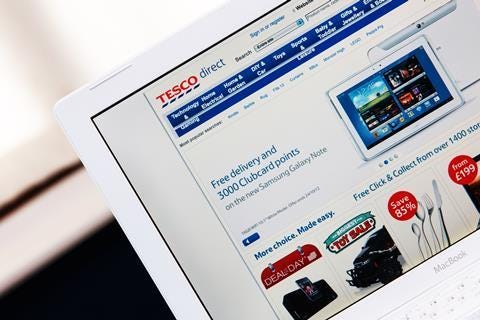 Tesco launched Direct in 2012