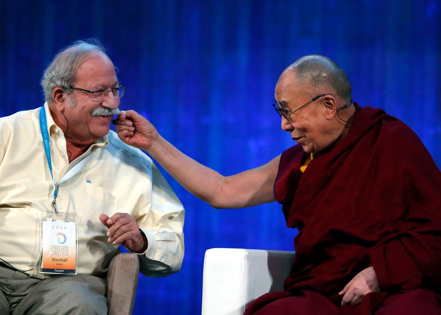 Dalai Lama exhibits playful streak - The Boston Globe