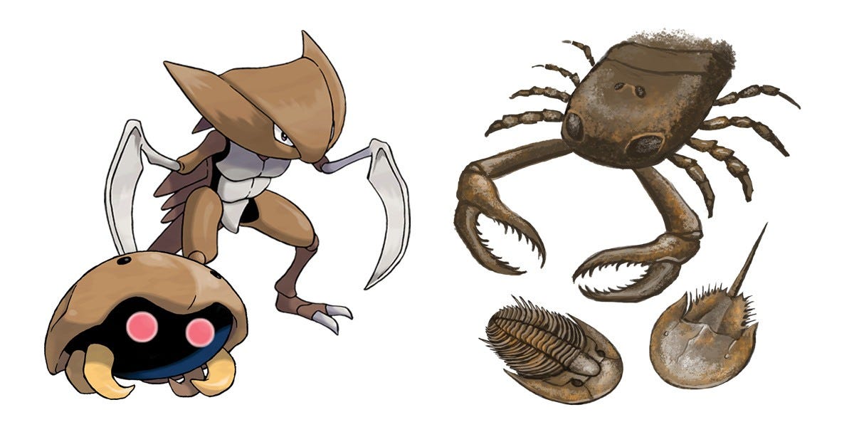 Kabuto and Kabutops: Trilobites, Horseshoe Crabs, Sea Scorpions