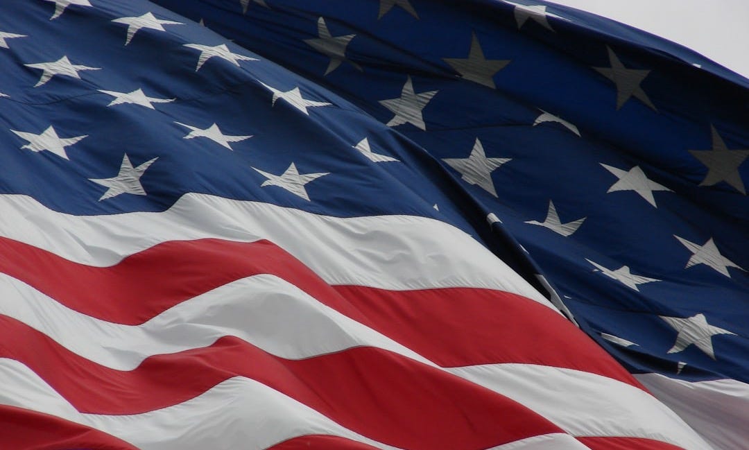 us a flag on pole us a flag on pole