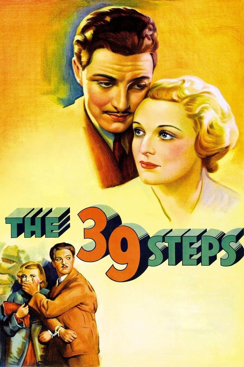 Theatrical poster for The 39 Steps (1935)