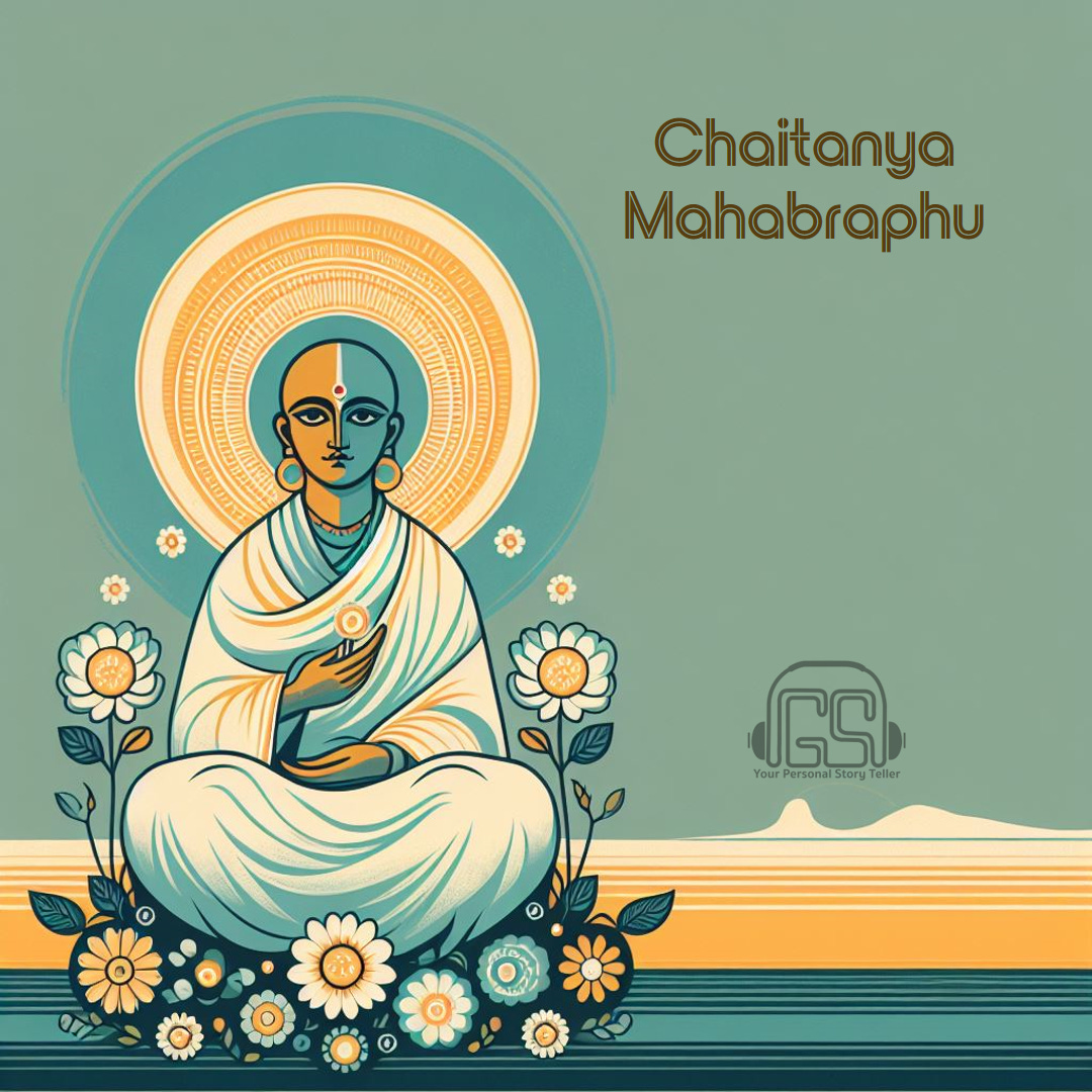 Image by gaathastory representing Chaitanya Mahaprabhu. 2024
