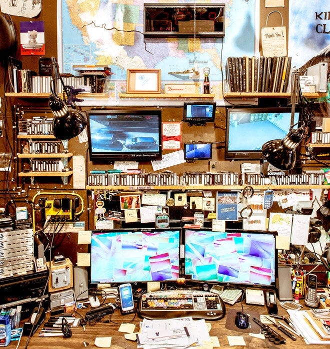 This Guy Has the Most OCD-Lightful Office You'll Ever See | WIRED