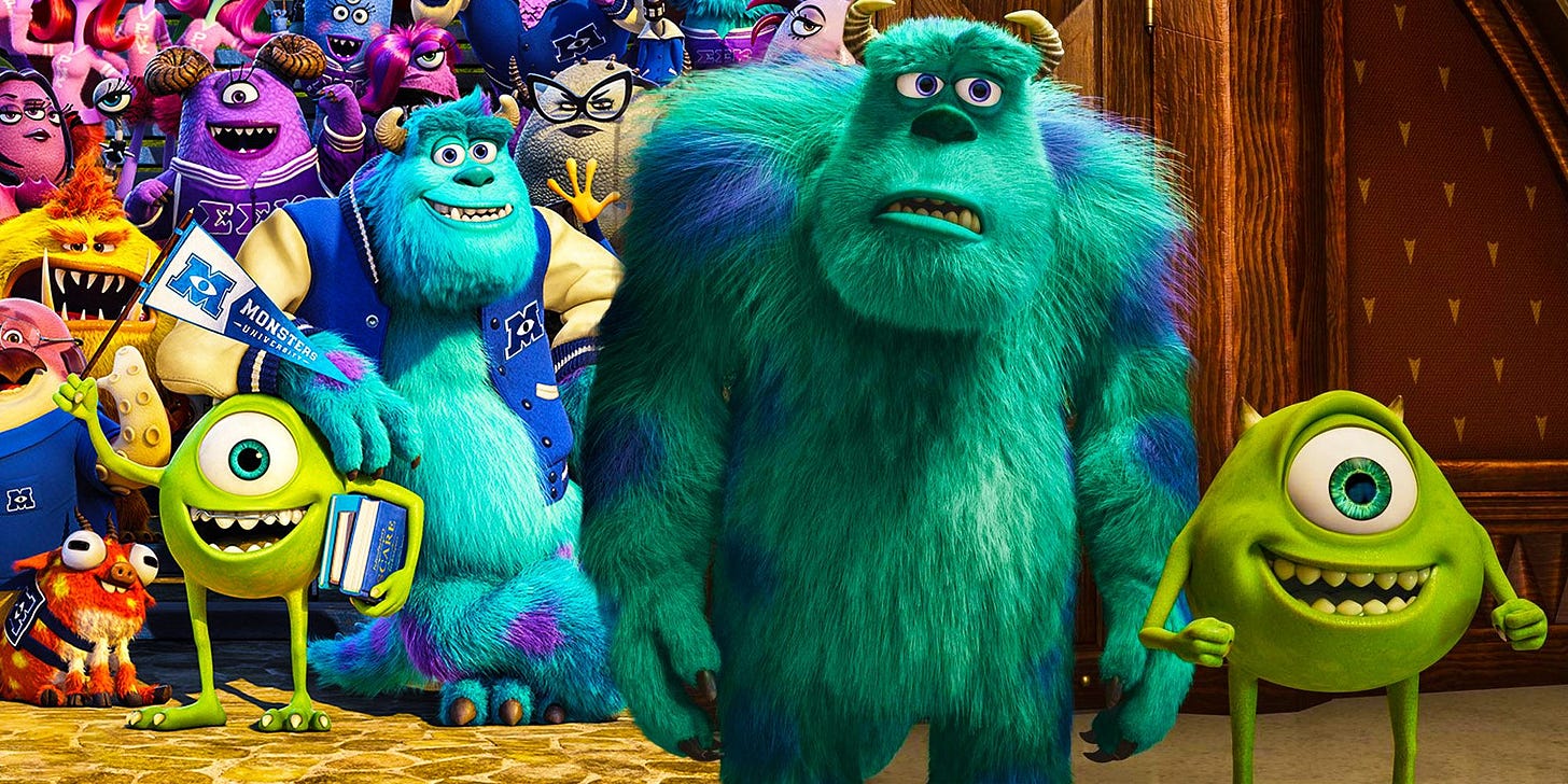 How Monsters University Retconned Mike & Sulley's Origin