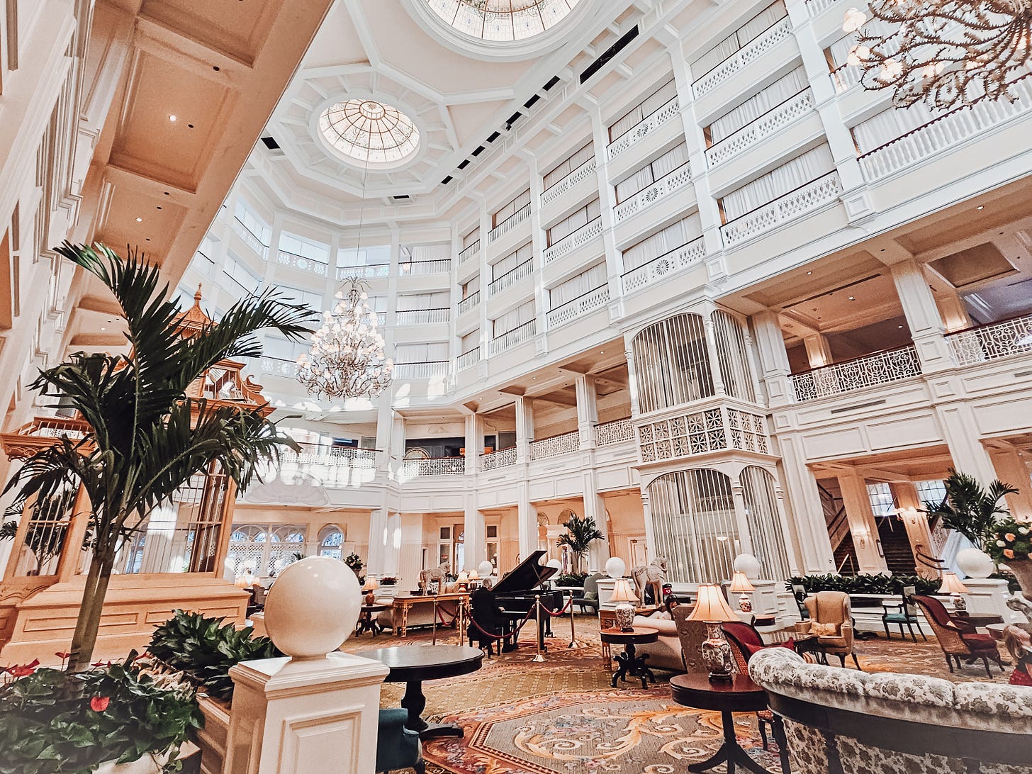 disney grand floridian resort lobby