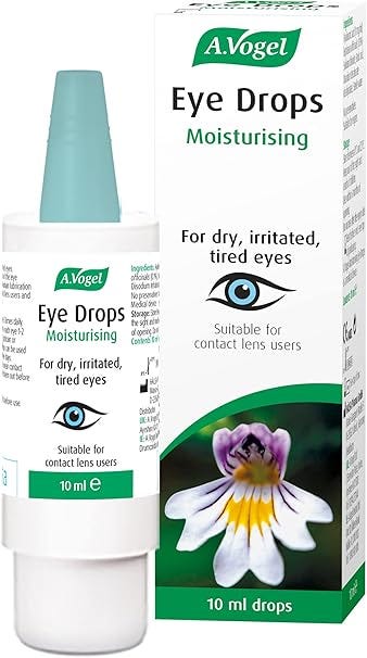 A.Vogel Moisturising Eye Drops 10ml | For Very Dry and Irritated Eyes | Contact Lens Friendly ...