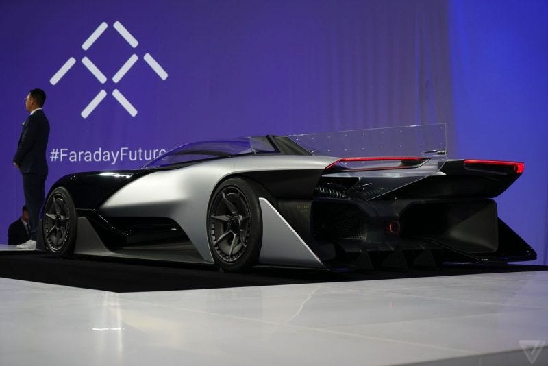 FFZERO1 faraday future racecar 2016 images