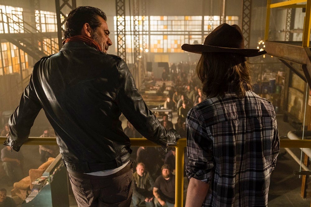 'The Walking Dead' 707 Sing Me A Song aka Carl's new daddy 2016 images