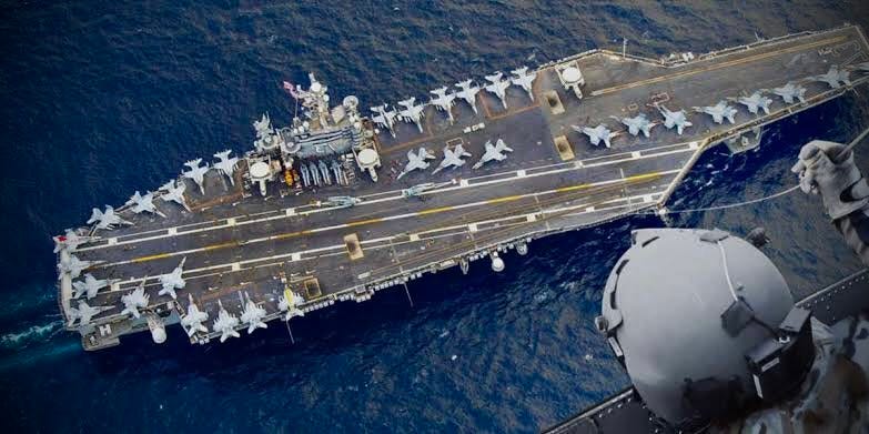 U.S. Navy aircraft carrier USS Carl Vinson is set to join its sister ship USS Harry S. Truman in the Middle East. U.S. Navy aircraft carrier USS Carl Vinson is set to join its sister ship USS Harry S. Truman in the Middle East.
