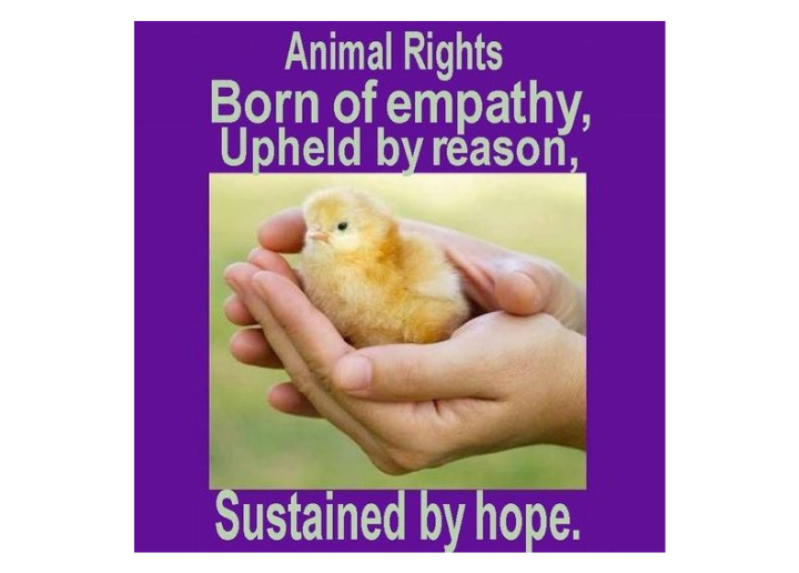 Animal rights are built on empathy, guided by reason, and fueled by hope. Every life matters, and kindness is a choice we make daily. Let’s create a world where all beings are protected, valued, and free from harm. Compassion is the future. 🌱