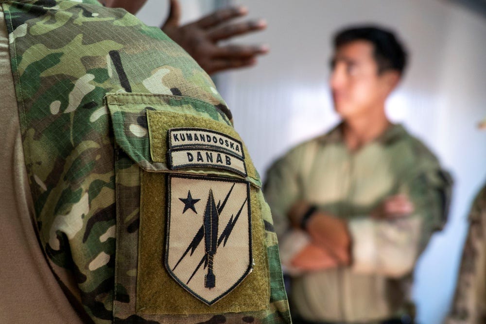 U.S. Forces Work Alongside African Military Members
