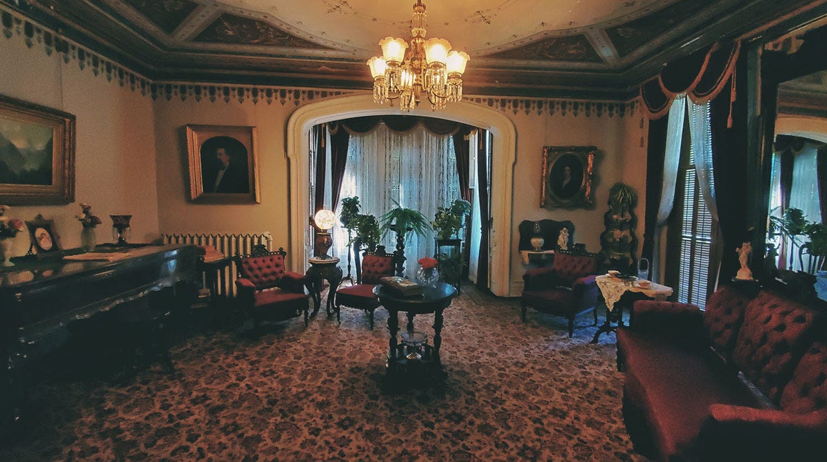 Parlor of the Galloway House