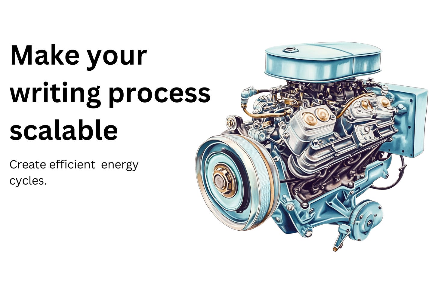 energy cycles are like an engine for b2b writing