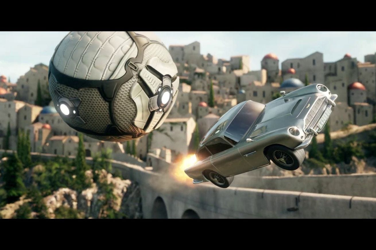 Fortnite Boards on X: "🔔 James Bond's iconic Aston Martin DB5 is coming to  Rocket League for a limited time https://t.co/hZ0NjVZsHi  https://t.co/C5YF2lHpPx" / X