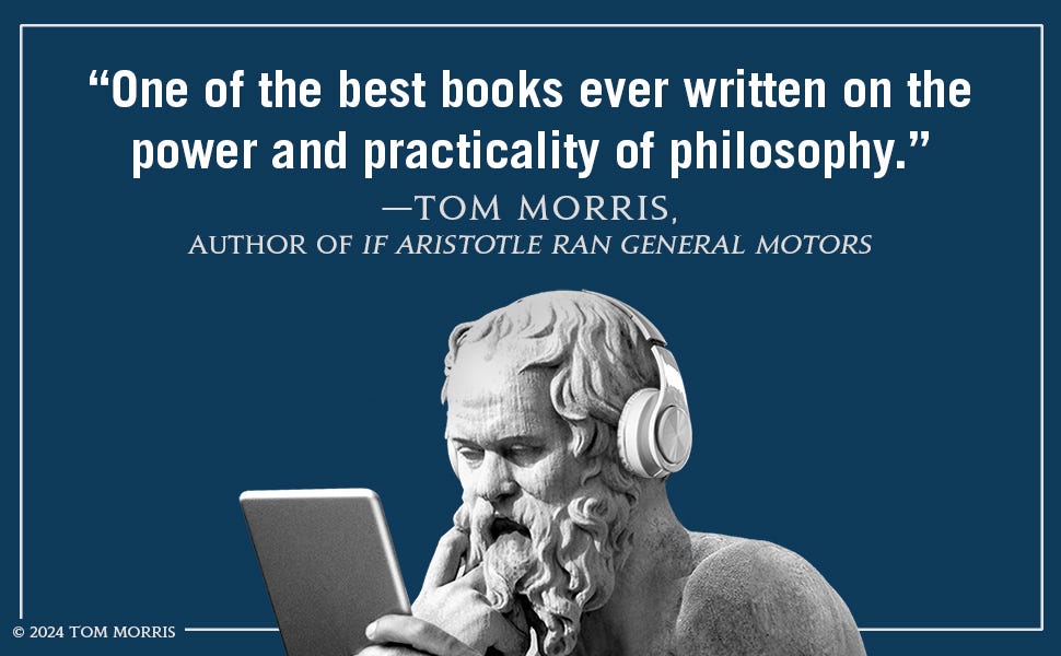 How to Think Like Socrates Donald J. Robertson Tom Morris quote