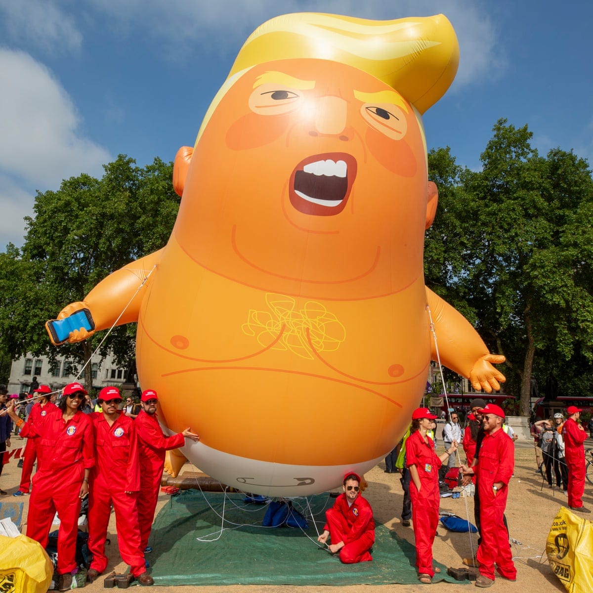 What happened next? The Trump baby blimp: 'In retrospect, we ...