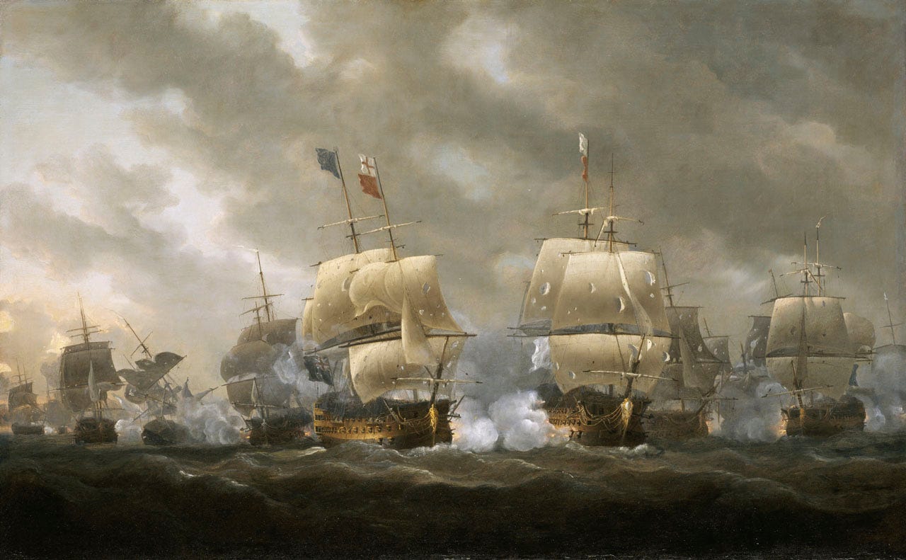 The Battle of Quiberon Bay, 20 November 1759 | Royal Museums Greenwich