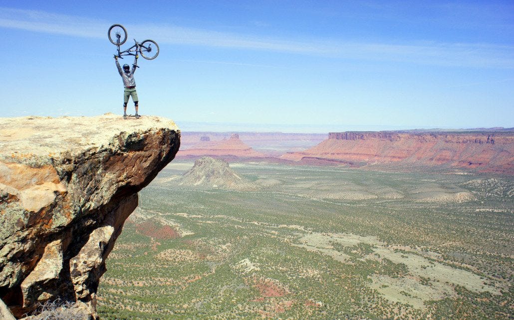 Porcupine Rim above Moab