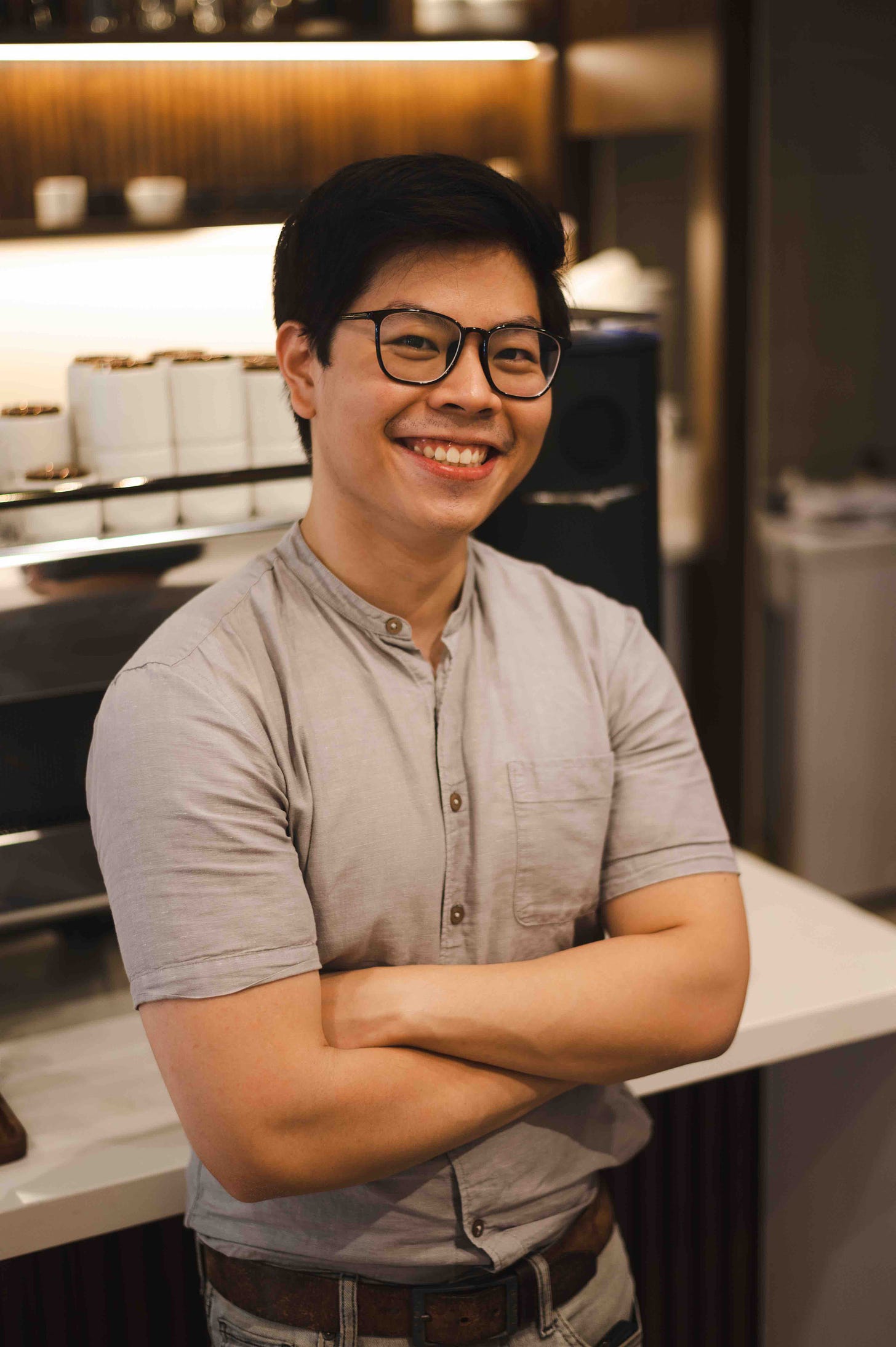 Nick Liu, Founder of FiftyFive Coffee Bar