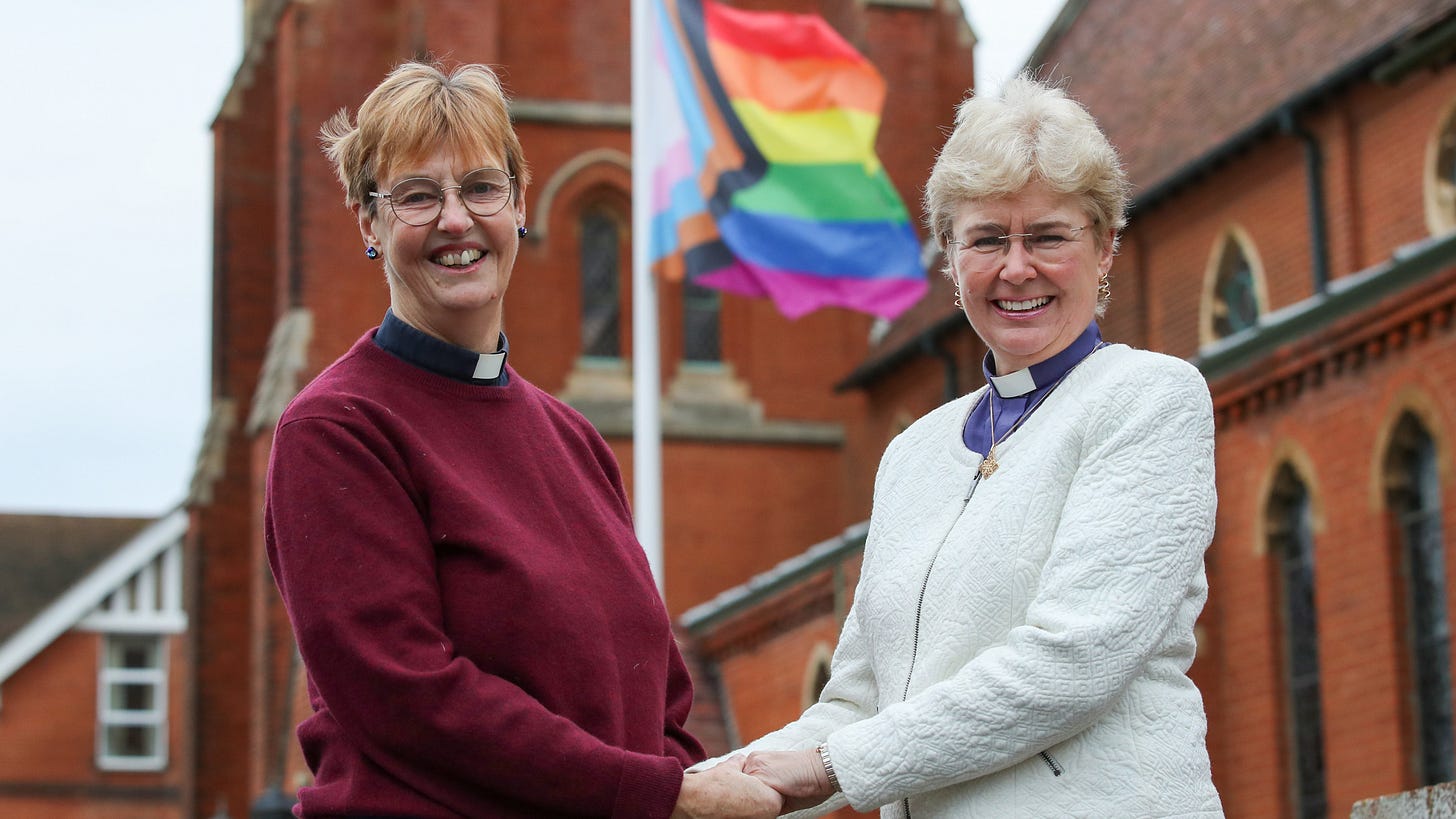 Blessing for gay priest couple as Church of England starts new chapter