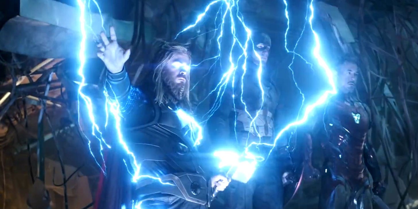 How Captain America Can Summon Lightning With Thor's Hammer In Endgame