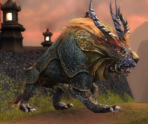 Nian, Chinese monster, Chinese New Year, guildwars, beast, legend, myth, fairytale, story, storytime, storytelling, lion, horn, monster, village, China, folklore, new year's eve, horror, thriller, mystery, reading, epicread, what to read, must read,