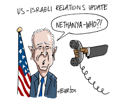 Harry Burton on Twitter: "An update on US-Israeli relations. My cartoon in  the latest @PrivateEyeNews. #Biden #Israel https://t.co/kv04PPbT5N" /  Twitter
