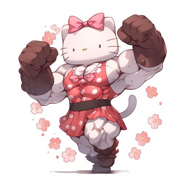 r/midjourney - Hello Kitty and Friends hit the gym