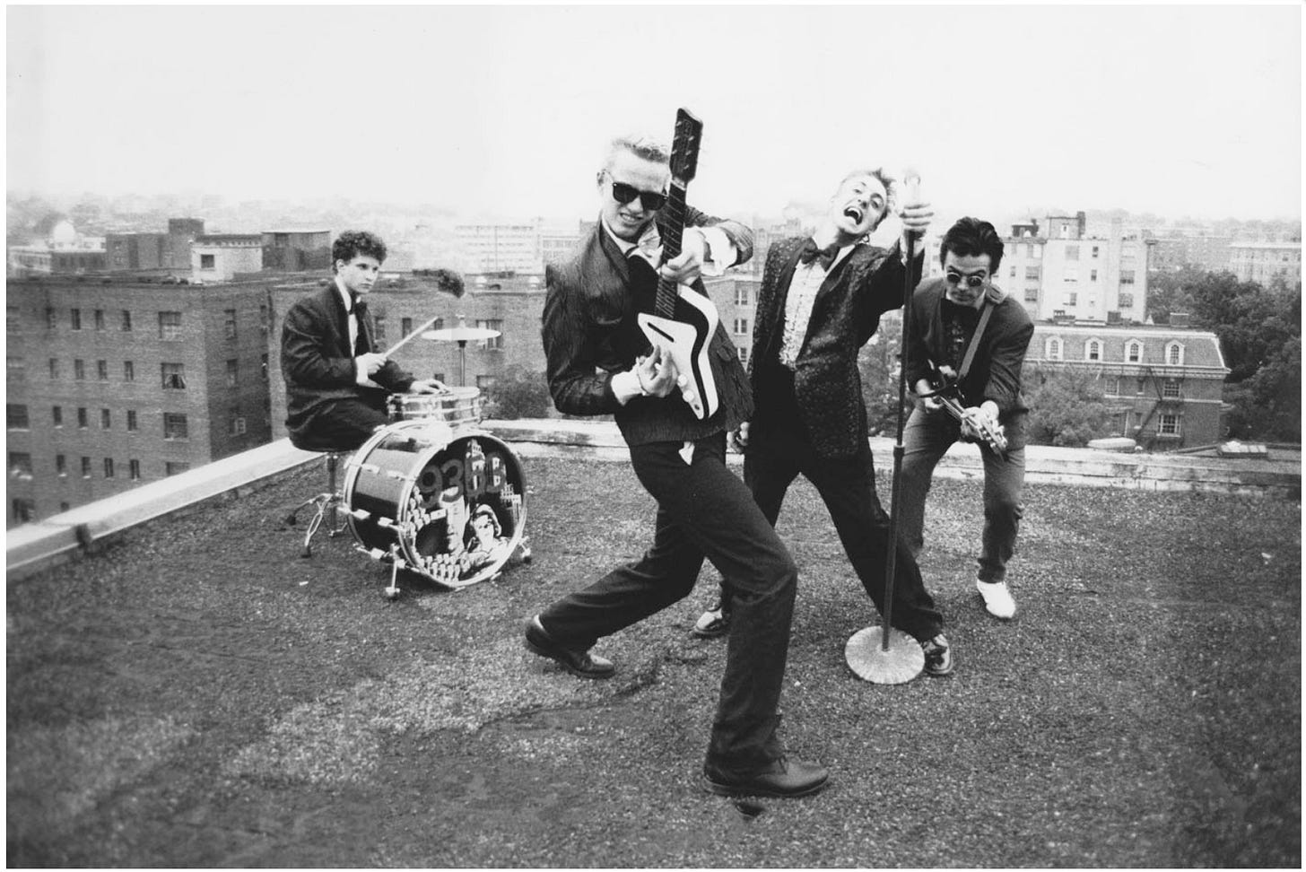 Photo of the D.C. punk band 9353.