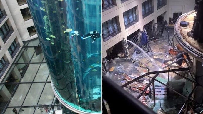 Huge Berlin aquarium bursts, unleashing flood of devastation - India Today