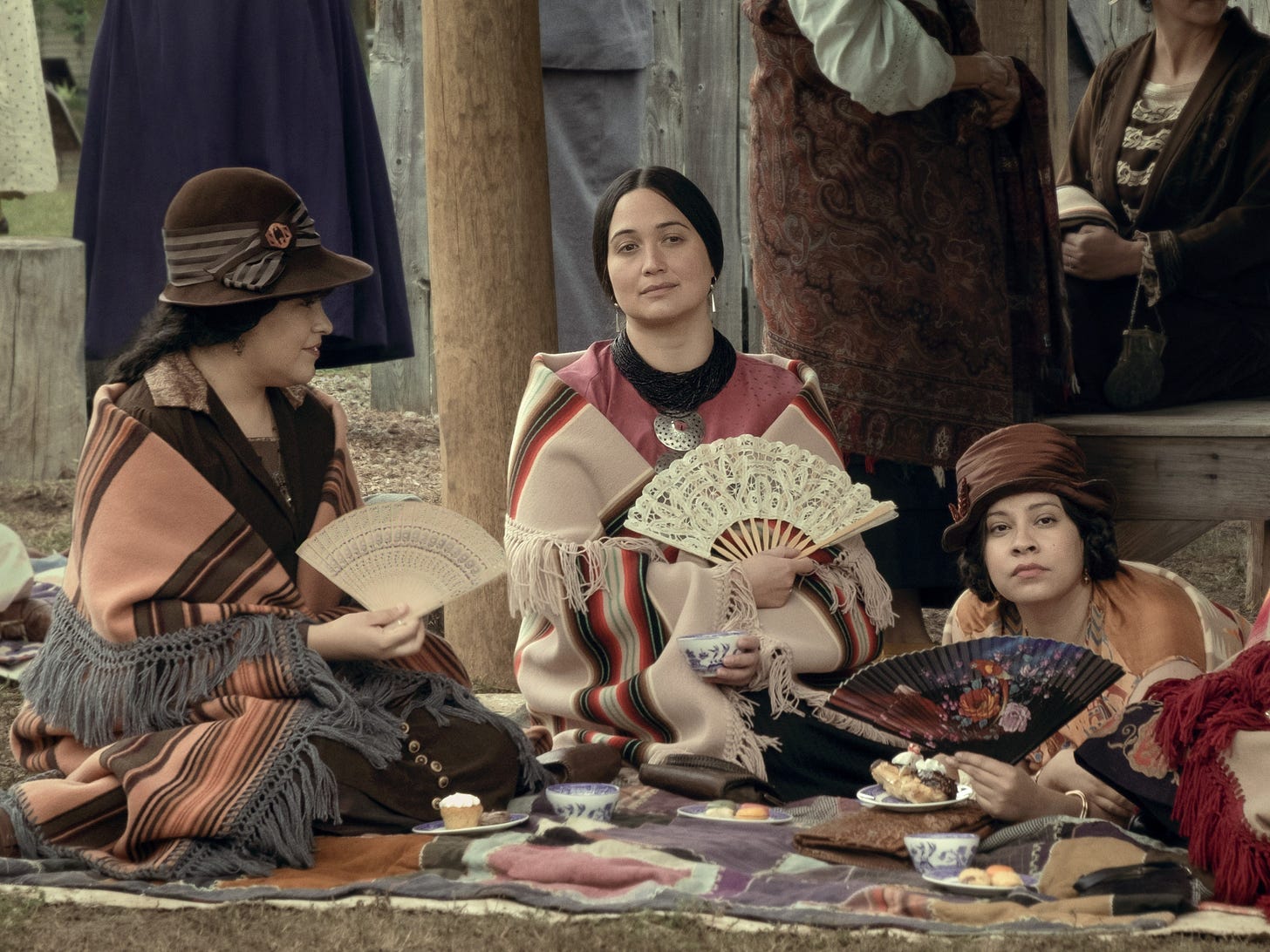 Traditional Osage Design Shines in 'Killers of the Flower Moon' | Vogue