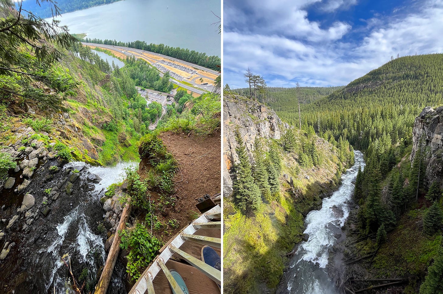 Multnomah Falls Overlook Vs Tumalo Falls Overlook